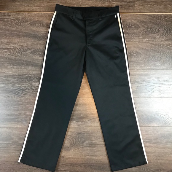 Adidas Nora Vasconcellos Chinos Men’s Black & Pink Skater Pants Size: 34x32 NEW - Picture 2 of 8